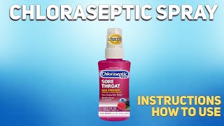 Chloraseptic spray how to use Uses Dosage Side Effects Contraindications [upl. by Naul]