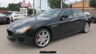 2014 Maserati Quattroporte GTS Start Up Exhaust and In Depth Review [upl. by Atik]