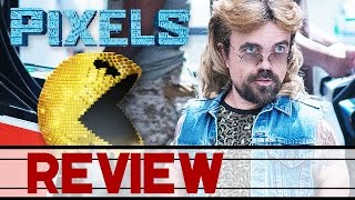 PIXELS Trailer Deutsch German amp Review Kritik HD  Adam Sandler Peter Dinklage [upl. by Acirej]