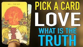 Pick a Card reading  LOVE quotWhat is the truthquot [upl. by Atiana397]