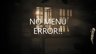 SONG OF HORROR  N⚙ MENU ERROR SOLVED👍👍 [upl. by Petronilla]