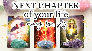 🌷NEXT CHAPTER of your life🌻👉🏻Money Love Personal Growth 🌸 Pickacard tarot reading [upl. by Iad]