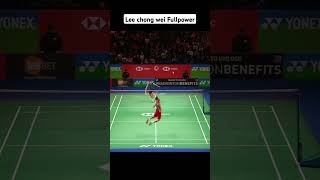 Lee Chong wei Full power Smash [upl. by Smiga]