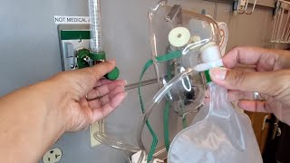 Oxygen Delivery Devices How to Give Oxygen [upl. by Aiksas]