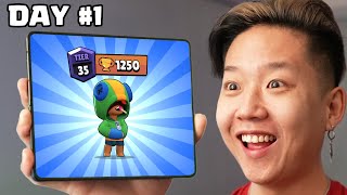 I Pushed 7 Brawlers for 7 Days [upl. by Terej]