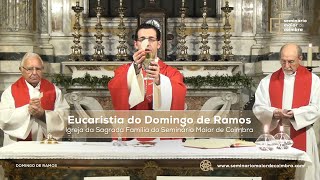 Missa do Domingo de Ramos  Transmissão em direto do Seminário Maior Coimbra [upl. by Onaicul]