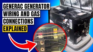 GENERAC Generator Wiring and Gas Connections EXPLAINED by an Expert [upl. by Ennaesor71]