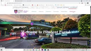 UiTM New Student Online Registration  Cara mendaftar dalam talian Pelajar UiTM iStudent 2021 [upl. by Gloria]