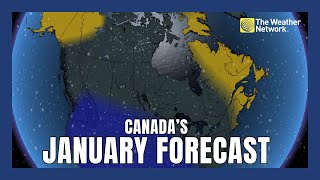 Canadas January Outlook Winter Makes a Strong Comeback to the Nation [upl. by Aneloj]