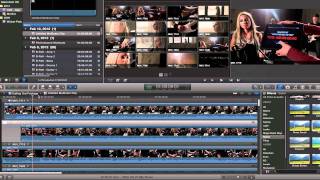 Final Cut Pro X FCPX True Multicam  Music Video Tutorial [upl. by Jerald]