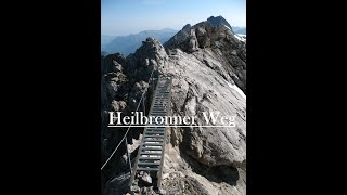 Heilbronner Weg 092019 via Rappenseehütte  Kemptner Hütte [upl. by Enneiluj740]