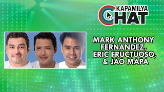 Mark Anthony Fernandez Jao Mapa and Eric Fructuoso  Kapamilya Chat [upl. by Adaval]