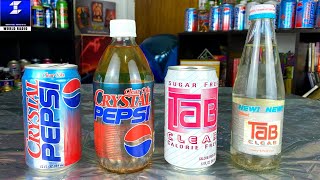 Crystal Pepsi Vs Tab Clear  Why Crystal Pepsi Failed [upl. by Eirene]