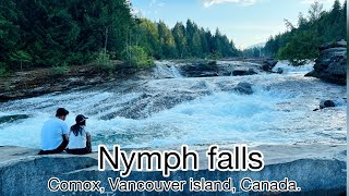 Nymph falls Nymph falls nature park attraction in Comox attraction in Vancouver island courtenay [upl. by Engapmahc]