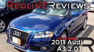 2011 Audi A3 20T Review Walkaround Start Up Test Drive [upl. by Andres631]