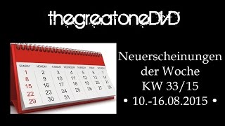 Neuerscheinungen der Woche KW 3315 • 10160815 • DeutschGerman [upl. by Bechler]