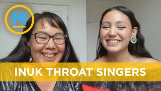 Inuk mom and daughter throat singing duo are going viral on TikTok  Your Morning [upl. by Wendelin]