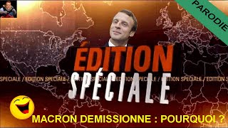 SCOOP CONCLUSIONS DU GRAND DEBAT  Macron annonce sa démission [upl. by Earle]