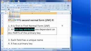 Normalisation 2NF Understanding and Applying Second Normal Form [upl. by Alihet]