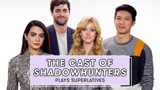 Shadowhunters Cast Reveals Who Might Secretly be a Shadowhunter and More  Superlatives [upl. by Athenian107]