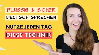 Lektion 1  Flüssig und sicher Deutsch sprechen lernen mit der Imitationstechnik [upl. by Oj687]