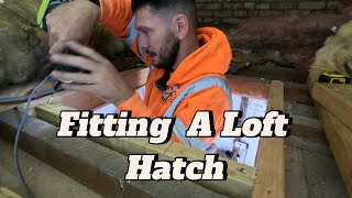 FittIng A loft Hatch Kitchen Part 4 diytips [upl. by Raskin]