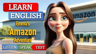 Amazon Adventure English Story Level 1 2 🚀📦 Learn and Improve English for Listening Speaking A1 A2 [upl. by Zetra]