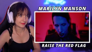 Marilyn Manson  Raise The Red Flag Music Video  First Time Reaction [upl. by Banky]