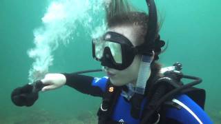 Kirsty Donaldsons PADI Open Water Diver Course in Sabah [upl. by Oribel]