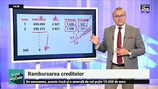 Rambursarea creditelor Banii în mișcare Digi24 [upl. by Ita462]