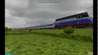 OpenBVE HD EXCLUSIVE Metro North Shoreliner Cab Car Gives a Shave and a Haircut with Leslie RS2M [upl. by Ymiaj]