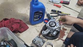 how to clean steering pump traverze [upl. by Kalil593]