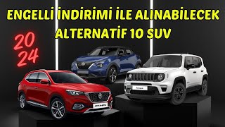 Engelli İndirimi Ötv Muafiyeti ile Alınabilecek 10 Suv [upl. by Artek]