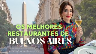 Tour gastronômico em Buenos Aires Os melhores restaurantes da Argentina [upl. by Assirahc]