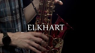 Elkhart 100AS Student Alto Saxophone Red  Gear4music demo [upl. by Amhser]