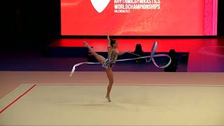 MALPICA Marina MEX  2023 Rhythmic Worlds Qualifications RI Individual [upl. by Nye886]