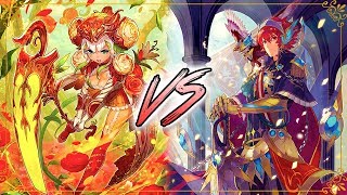 Neo Nectar Ahsha Vs Gold Paladin Gurguit Cardfight Vanguard G [upl. by Annert]