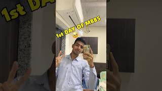 1st DAY of MBBS🥼🩺 After NEET Exam neet2025 neet motivation pw [upl. by Innos]