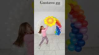 🌞 Balloon decoration ideas 🤩 birthday decoration ideas at home  baloon  cartoon  tiktok [upl. by Zeus]