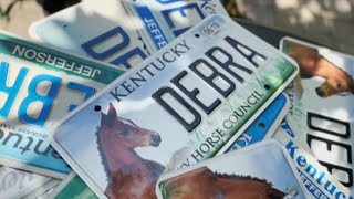 Louisville woman may lose 37yearold personalized license plate due to Kentuckys new renewal [upl. by Elita472]