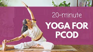 বাড়িতে PCODPCOSএর জন্য সেরা ব্যায়াম  Best Exercise for PCOD  PCOS at Home [upl. by Aihsem]