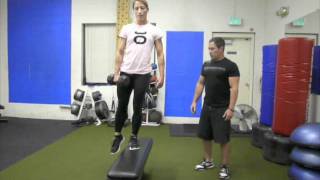 Lateral Step up  Leg Strengthening Exercise [upl. by Htnamas]