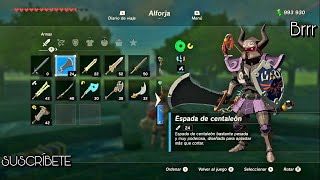 ZELDA BREATH OF THE WILD ARMADURA ESPECTRO💀 [upl. by Rammus225]