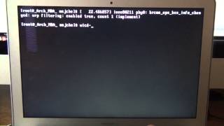 Arch Linux on MacBook Air  Install Turorial pt4 Configure Nvidia Graphics Driver [upl. by Lower]