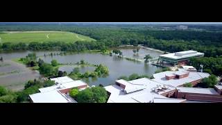 FLOOD 2017  DES PLAINES RIVER FLOOD  JULY 14 2017 [upl. by Snah]