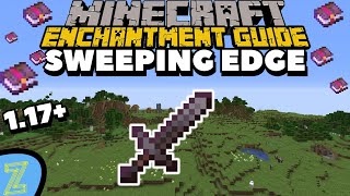 Minecraft SWEEPING EDGE Enchantment Guide  Minecraft 117 Enchantment Guide [upl. by Blumenthal55]