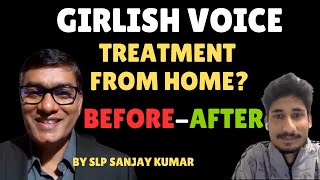 Transform Your Voice at Home  Cure Girlish Voice with slpsanjaykumar  A Guy from Canada [upl. by Brower974]