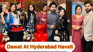 New Couples ki Dawat At Hyderabad Haveli Meray Sath Hua Moye Moye😂sidra vlogs [upl. by Alastair]