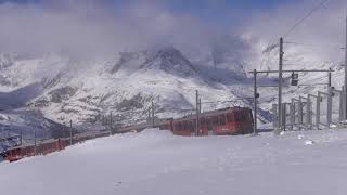 Zermatt et le Cervin en train [upl. by Intyrb627]