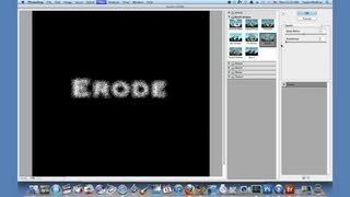 How to Erode Text in Photoshop  Using Adobe Photoshop [upl. by Uaerraj]